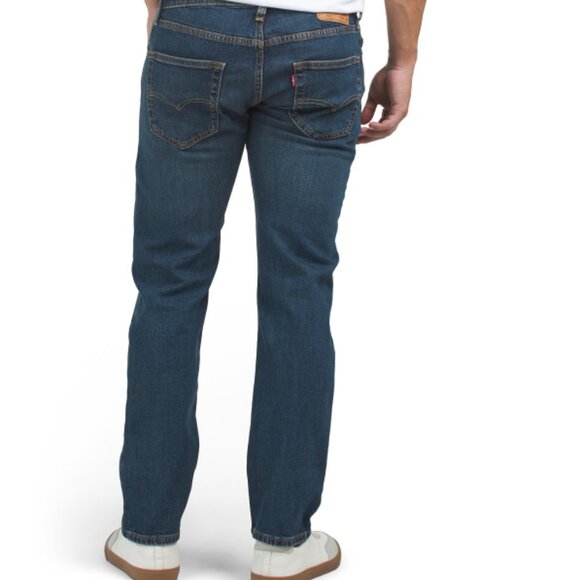 NEW LEVIS 502 Tapered Future Jeans in dark indigo for men 825 2j7 - Picture 2 of 4